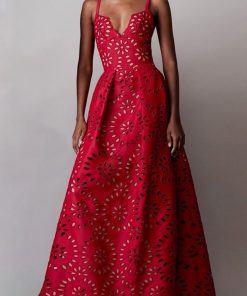 Lace Sweetheart Neckline Slip Maxi Dress