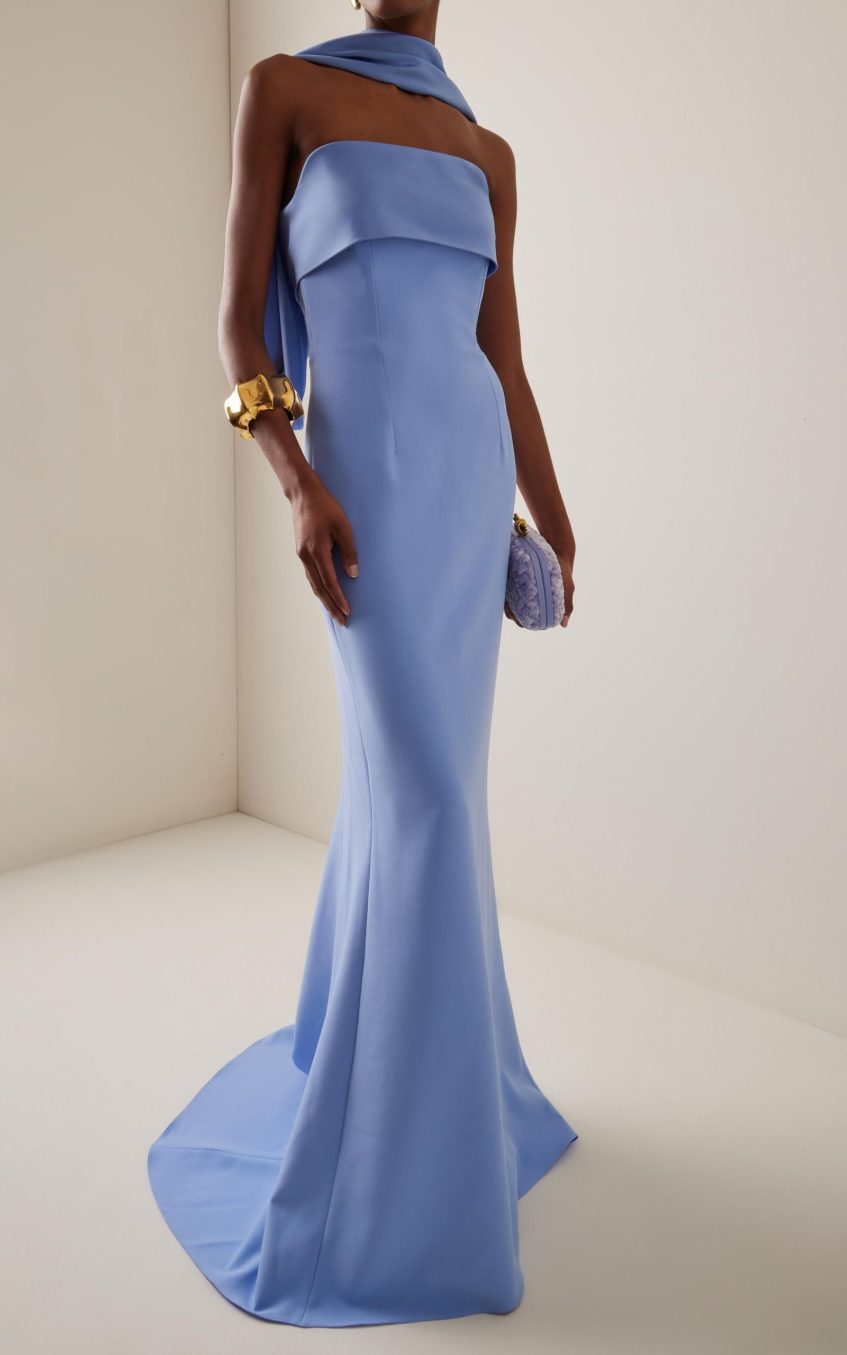 Solid Satin Sleeveless Maxi Dress